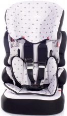 Дитяче автокрісло Lorelli X-Drive Plus grey clowns